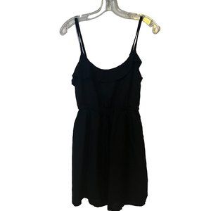 Charlotte Russe Spaghetti Strap Dress Womens Small Black Adjustable